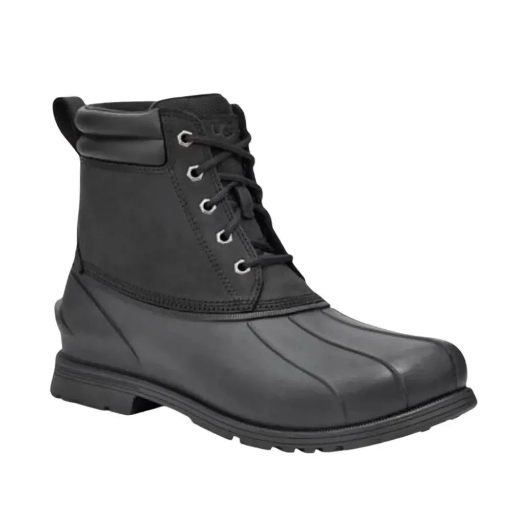 UGG Gatson Mid Black Waterproof Boots Size 11
